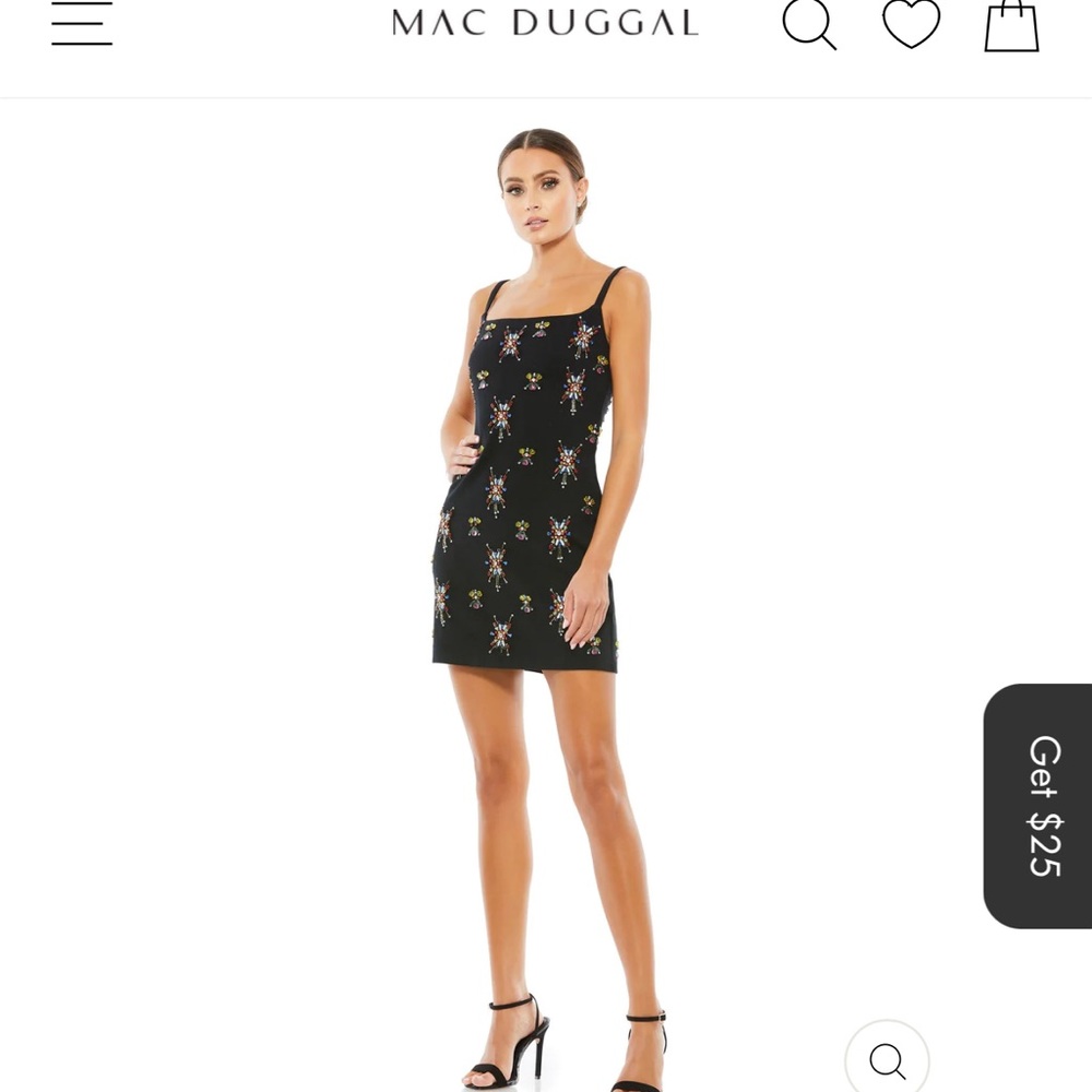 NWT Mac Duggal dress